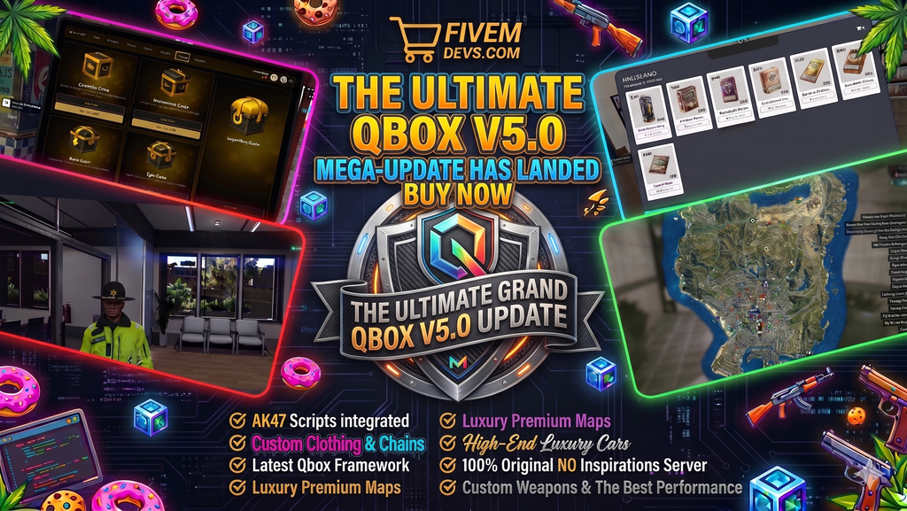 The Ultimate Qbox V5.0.0 [ The Best Plug & Play FiveM Server ]